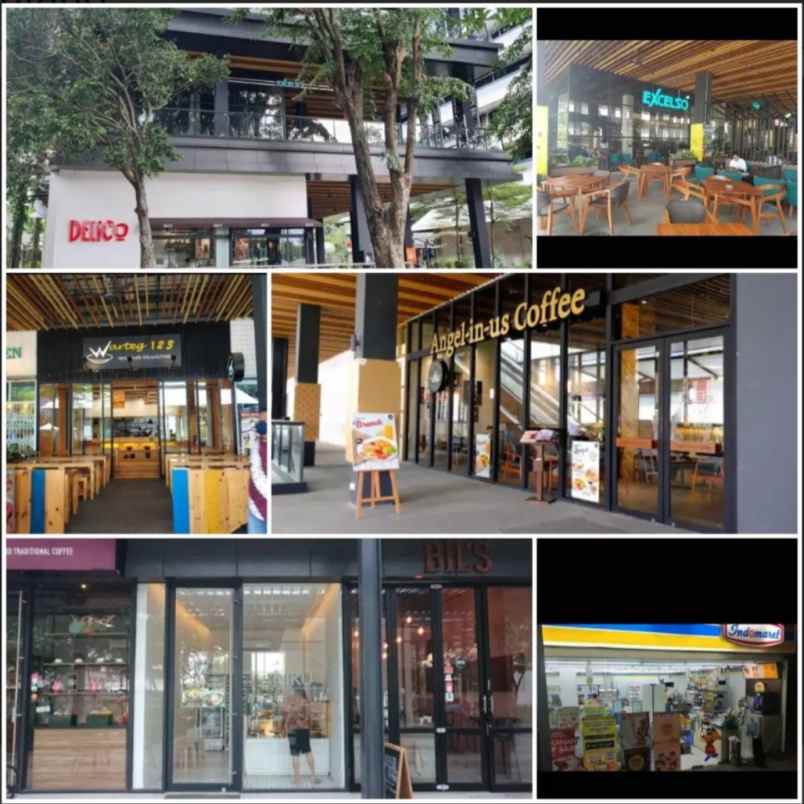 sewa kios kawasan komersial cilandak