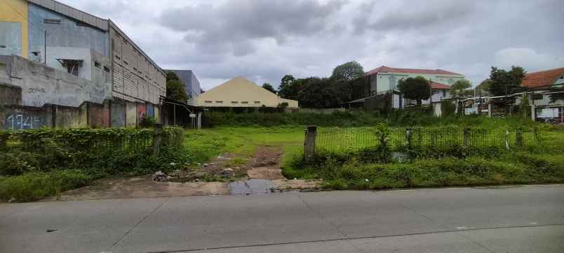 tanah 1985 lokasi strategis jl raya kranggan bekasi