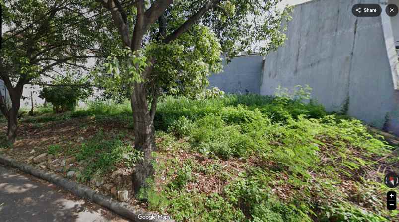 tanah 2 kavling di jl niaga hijau pondok pinang