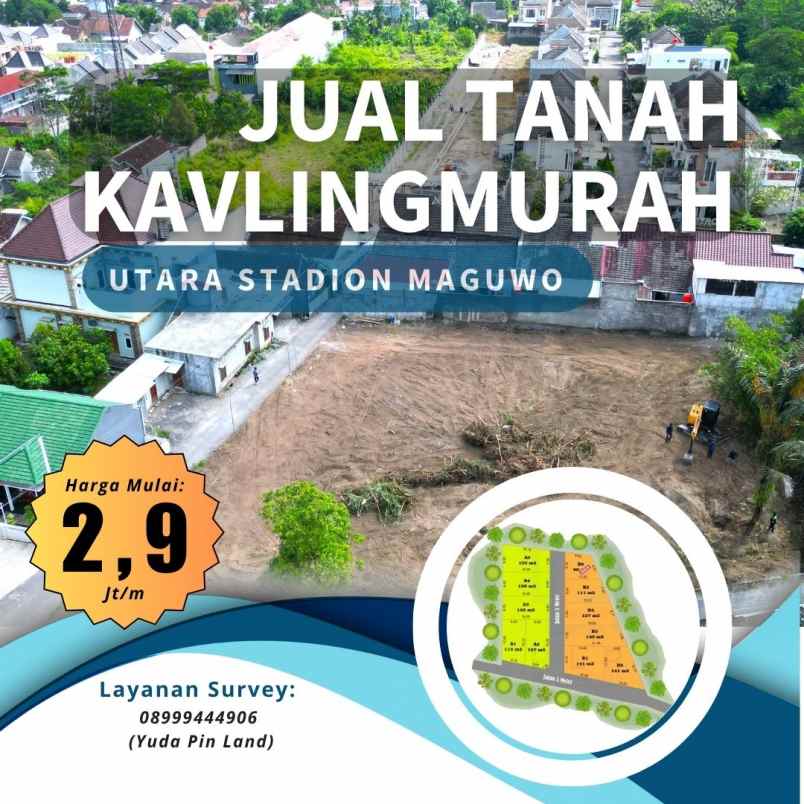 tanah kavling murah utara stadion maguwoharjo