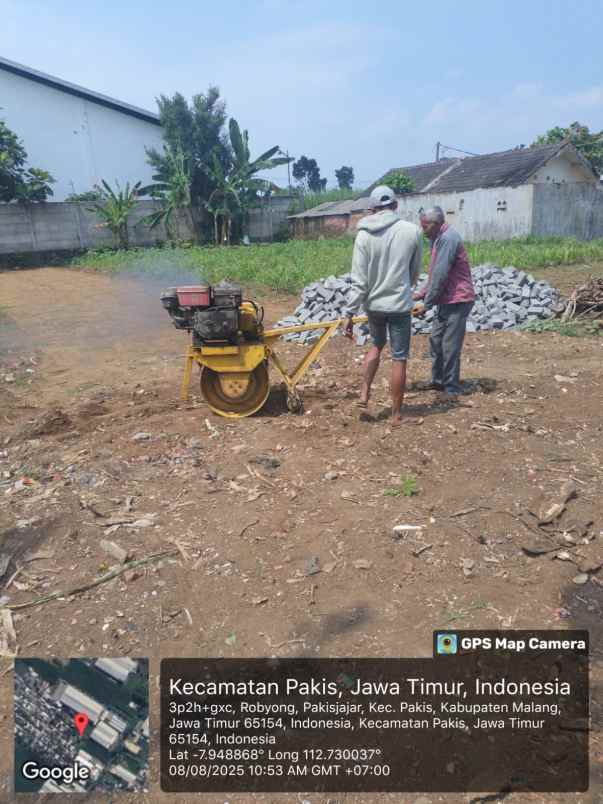 tanah kavling pribadi paksijajar malang