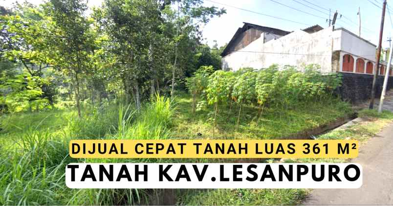 tanah lesanpuro kedungkandang malang