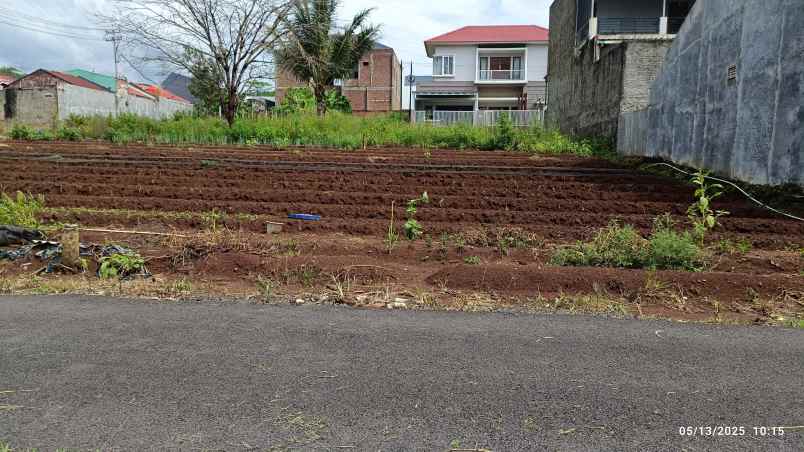 tanah siap bangun di kemiling luas 200m surat shm