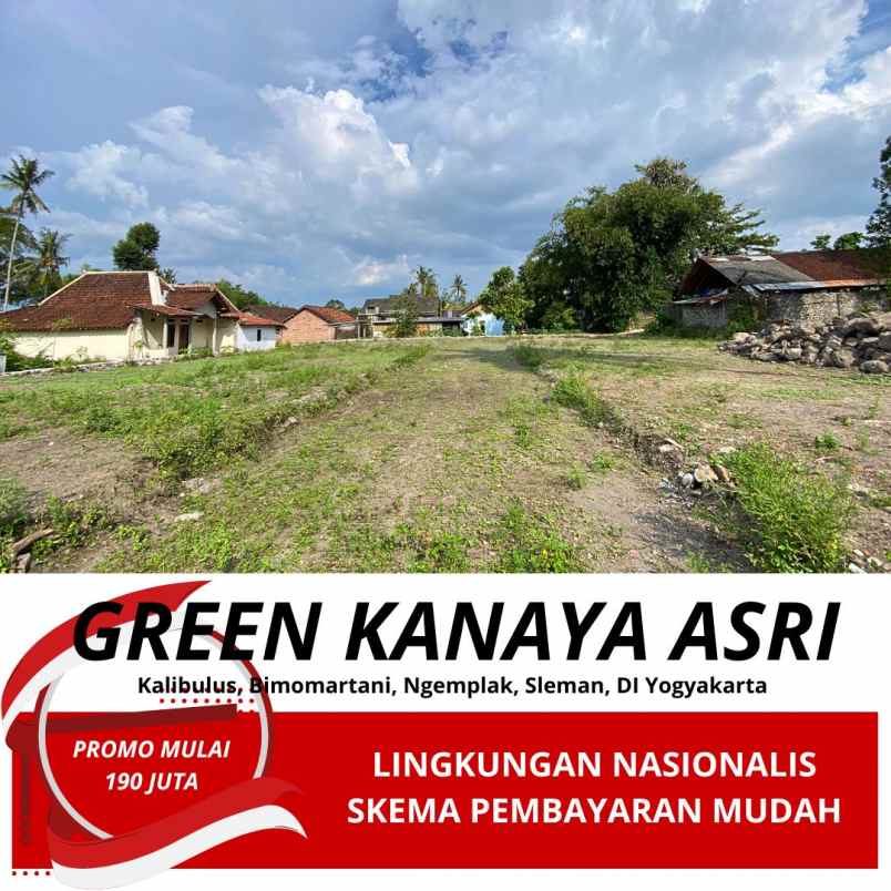 tanah strategis di sleman timur 190 juta