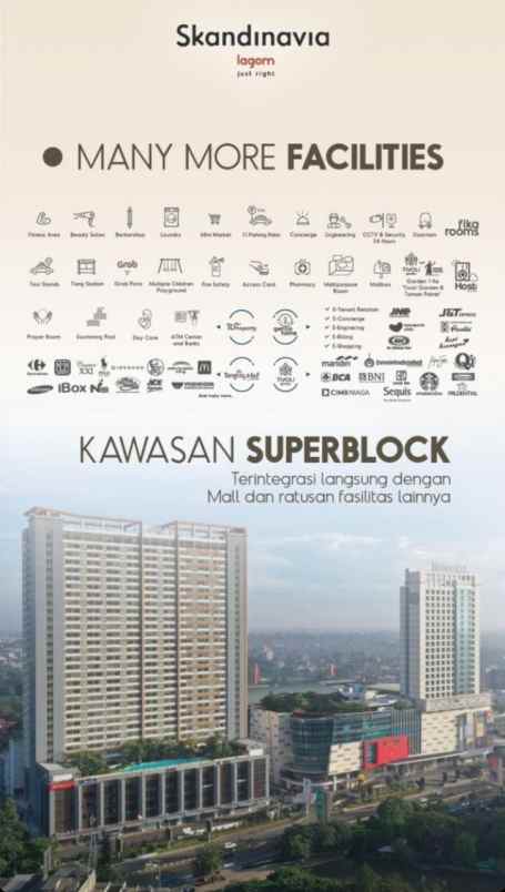 beli aprtemen seharga sewa skandinavia bayar 180 bulan