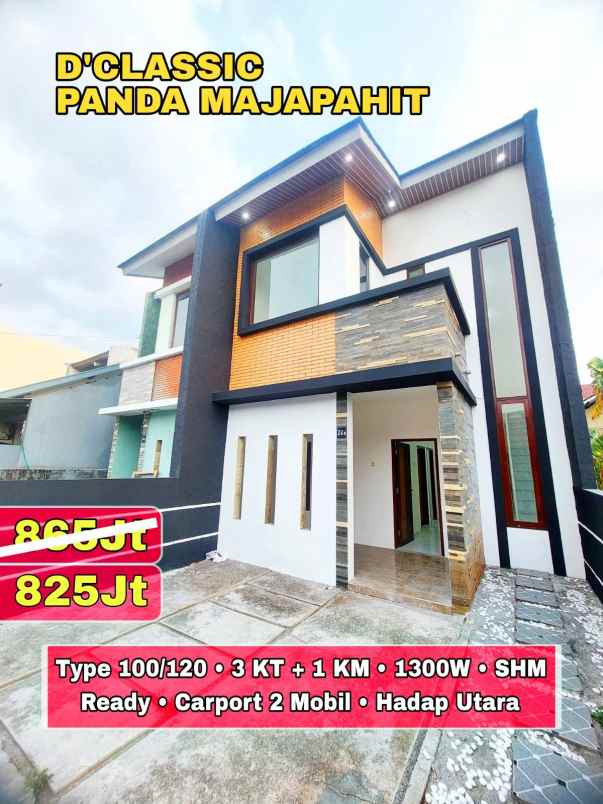 d clasic dijual rumah di panda utara semarang