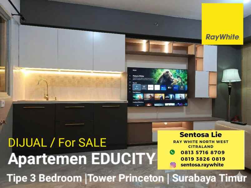 dijual apartemen jalan pakuwon city