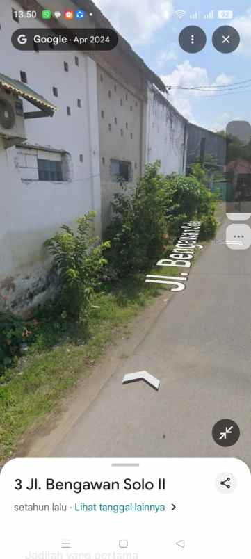 dijual cepat tanah bangunan di bagor nganjuk