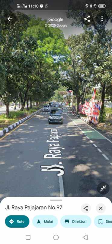 dijual cepat tanah premium di pajajaran