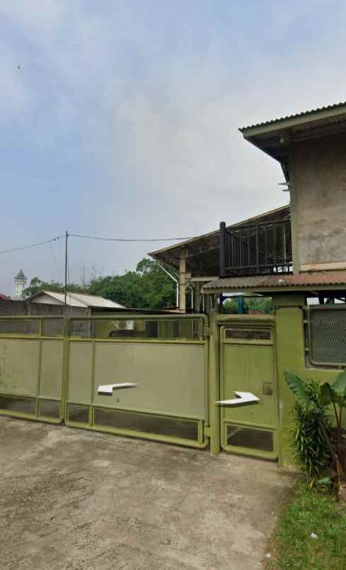 dijual gudang di jalan raya legok karawaci tangerang