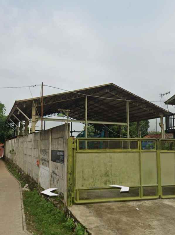 dijual gudang di jalan raya legok karawaci tangerang