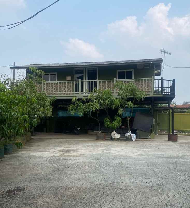 dijual gudang di jalan raya legok karawaci tangerang