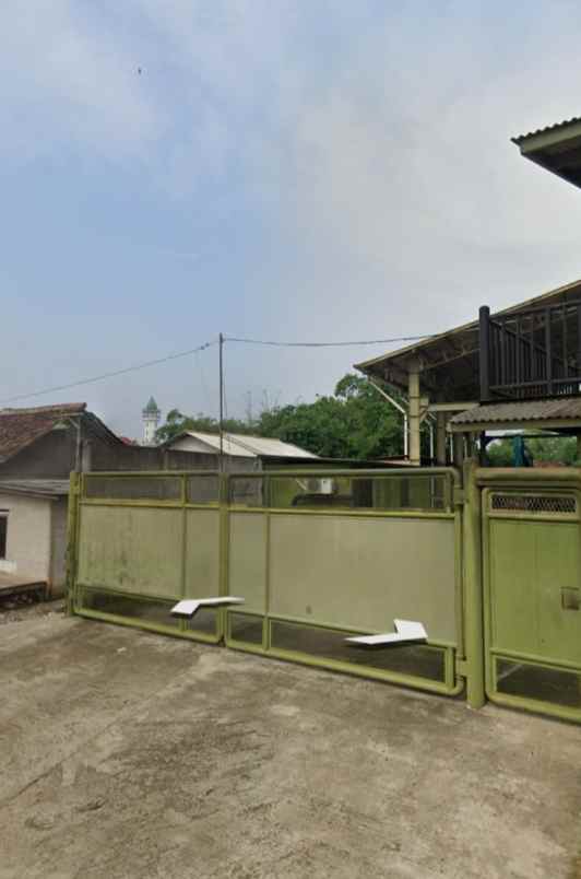 dijual gudang di jalan raya legok karawaci tangerang