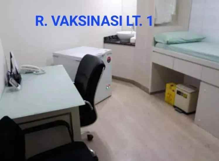 dijual klinik epiwalk jakarta selatan full furnished