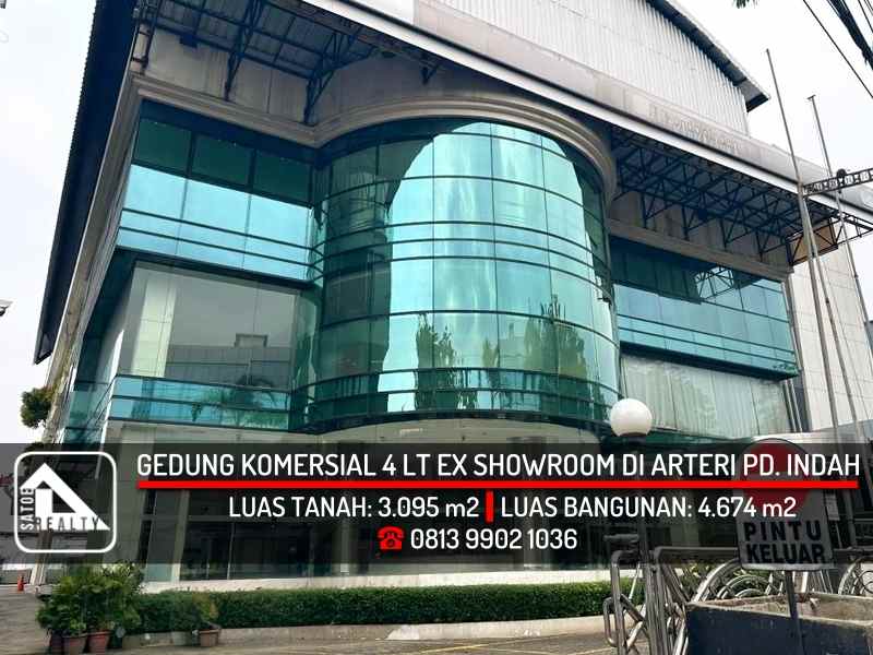 dijual ruko gudang kantor arteri pondok indah
