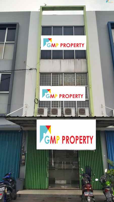 dijual ruko gudang kantor caman bekasi jawa barat