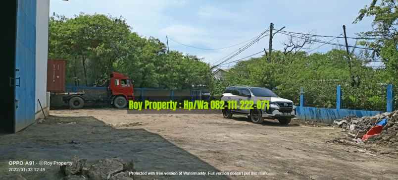 dijual ruko gudang kantor kbn marunda cilincing