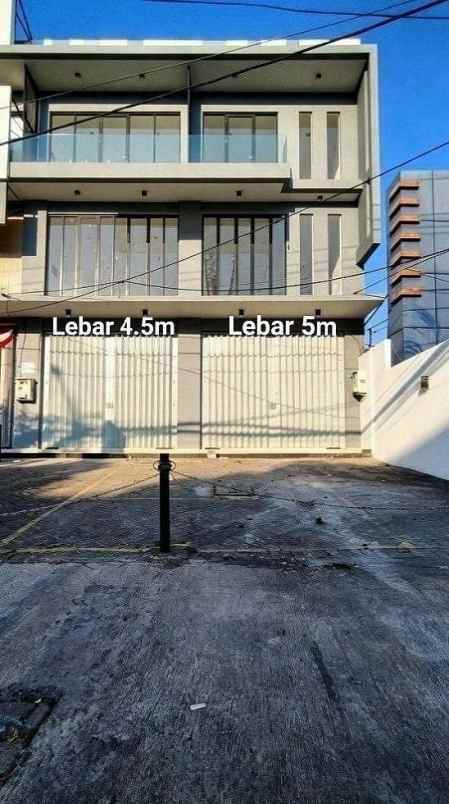 dijual ruko gudang kantor pucang anom