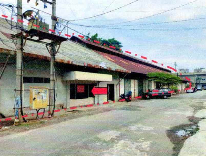 dijual ruko gudang kantor sei rengas ii kec medan