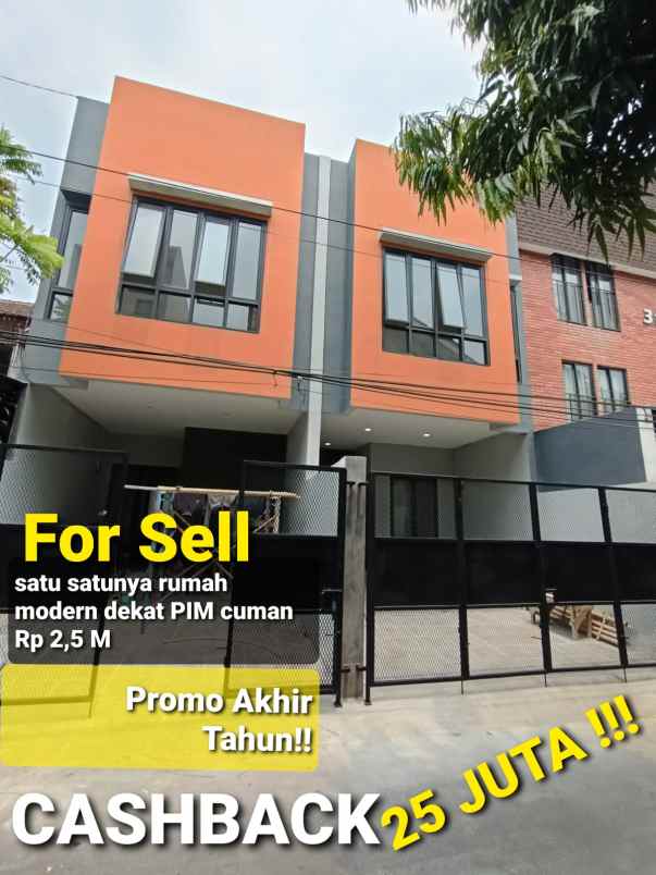 dijual rumah area dekat pondok indah mall