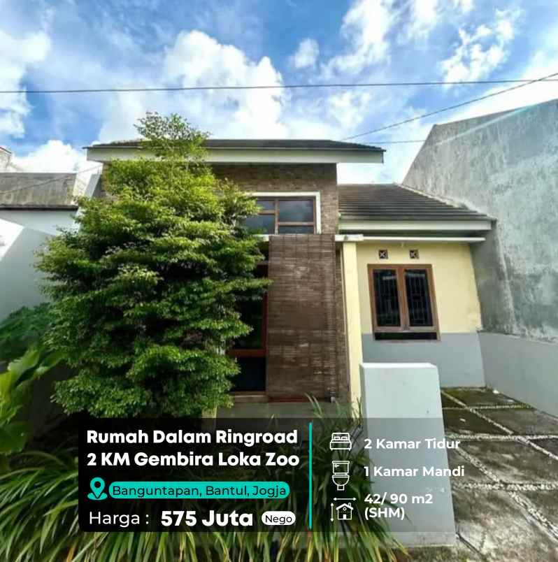 dijual rumah banguntapan