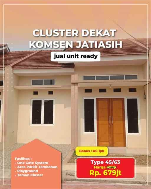 dijual rumah bekasi jatiasih komsen