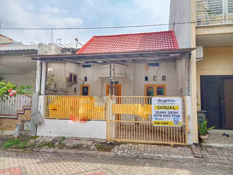 dijual rumah bukit palma blok c citraland surabaya