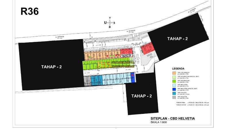 dijual rumah cbd helvetia jl veteran