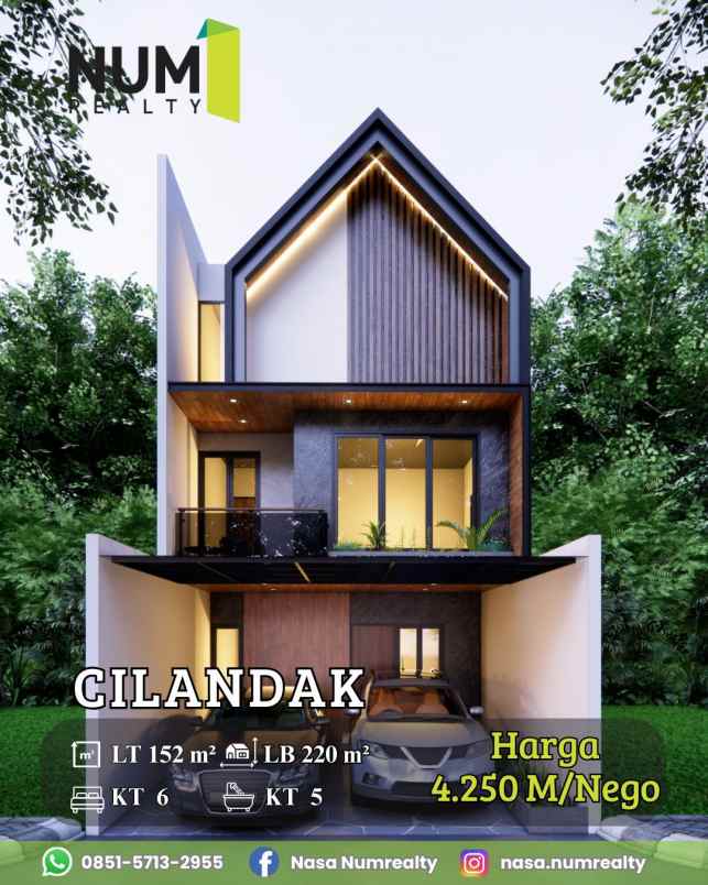 dijual rumah cilandak kko jakarta selatan