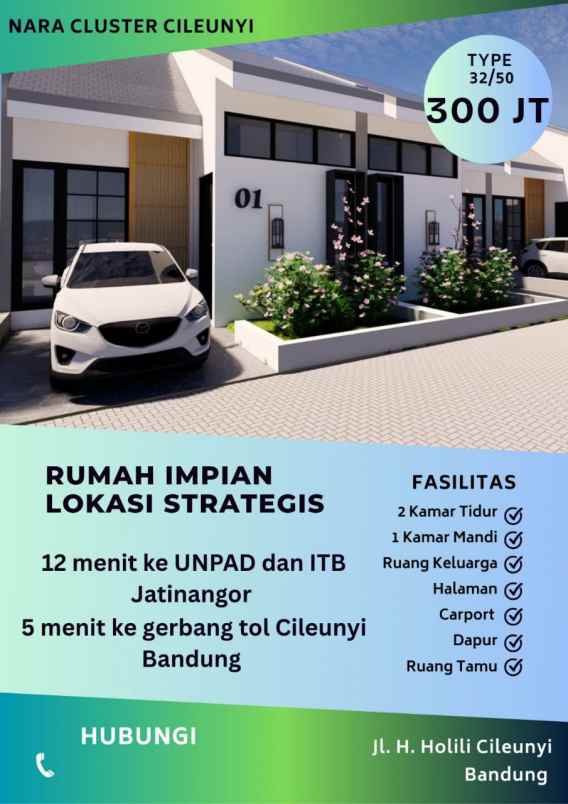 dijual rumah cileunyi bandung jawa barat