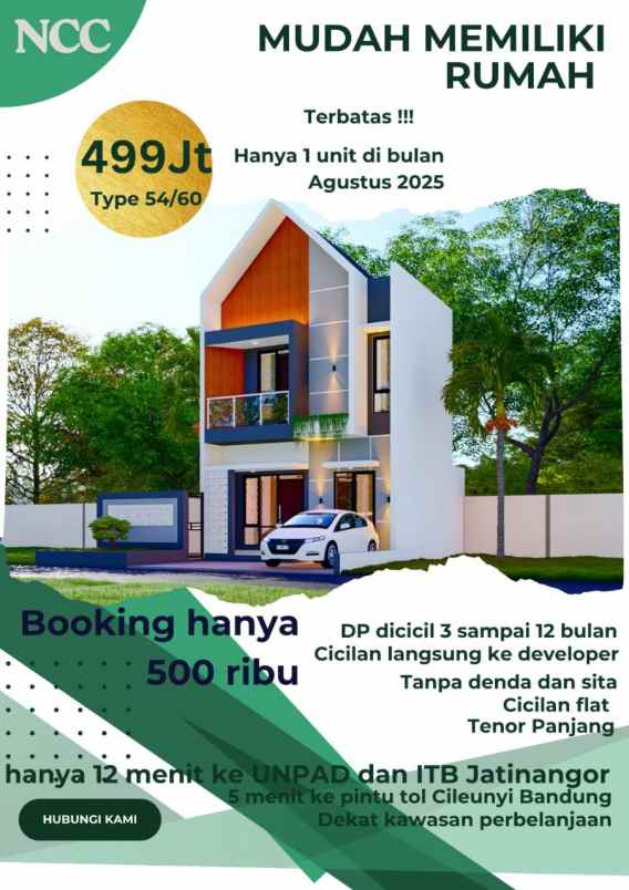 dijual rumah cileunyi bandung jawa barat