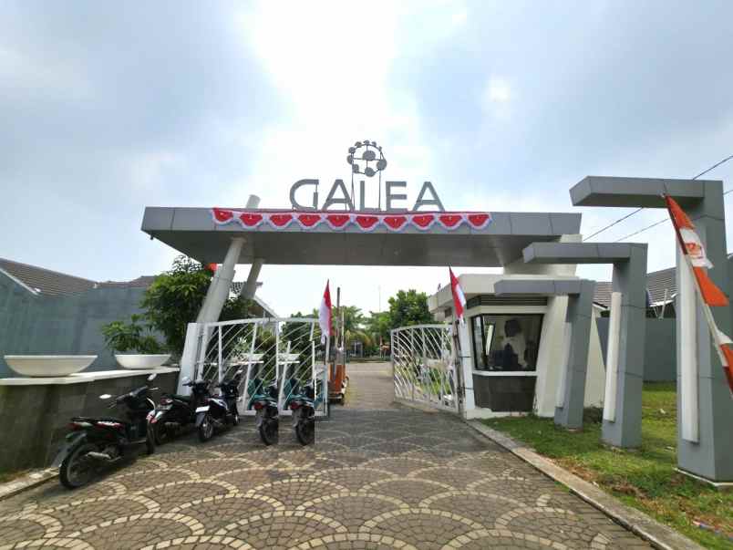 dijual rumah cluster galea perumahan