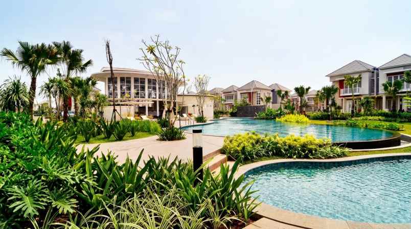 dijual rumah cluster palm residence