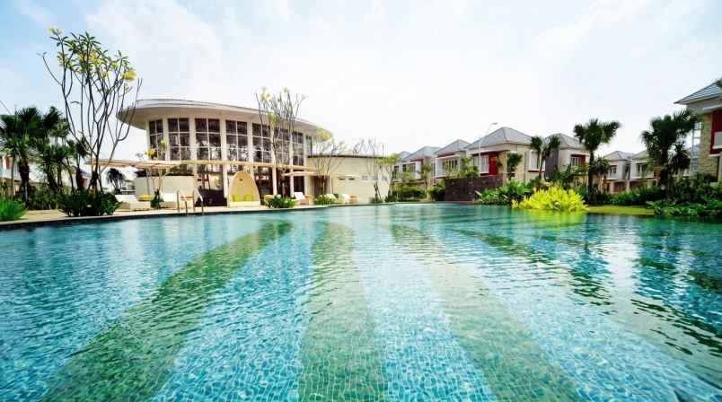 dijual rumah cluster palm residence