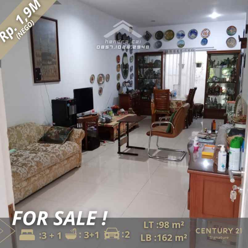 dijual rumah dekat wr supratman