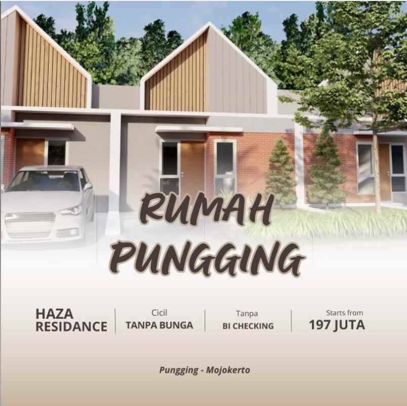 dijual rumah desa curahmojo pungging