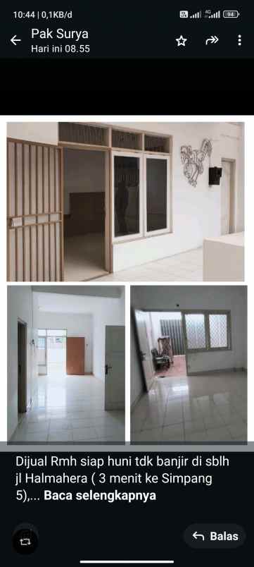 dijual rumah di halmahera semarang