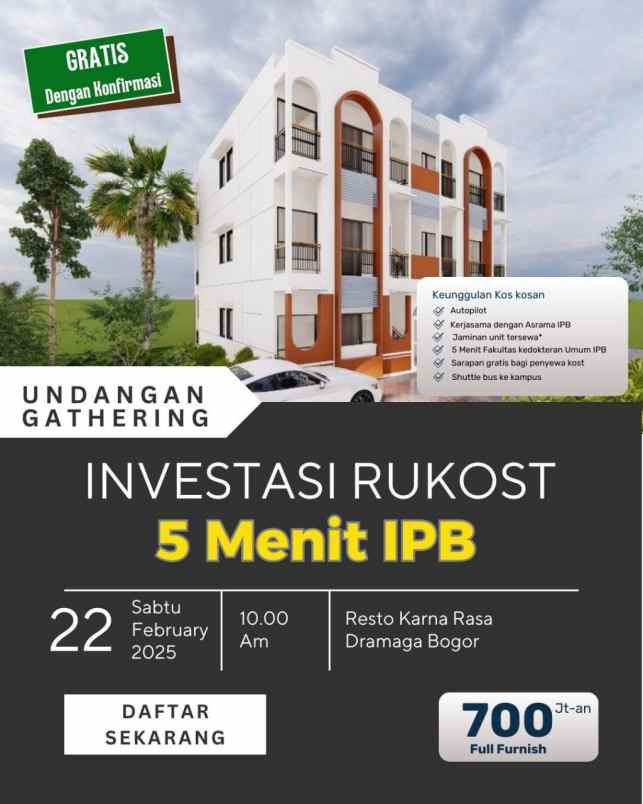 dijual rumah dramaga