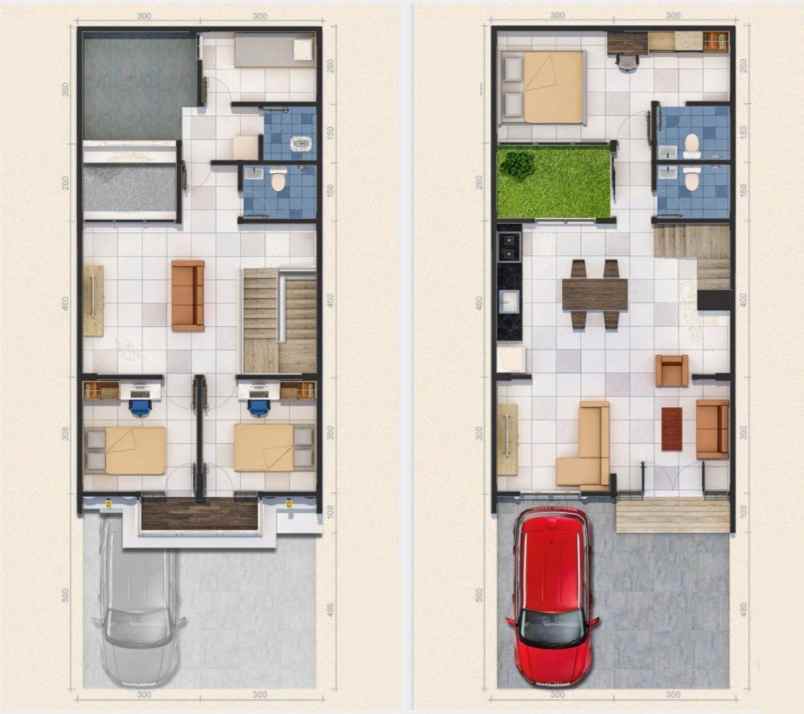 dijual rumah duren sawit