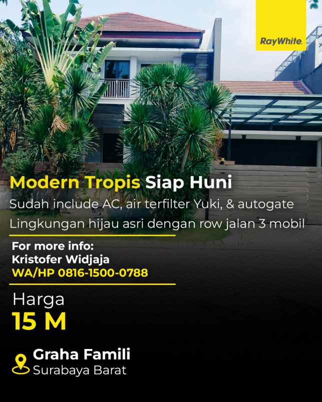 dijual rumah graha famili