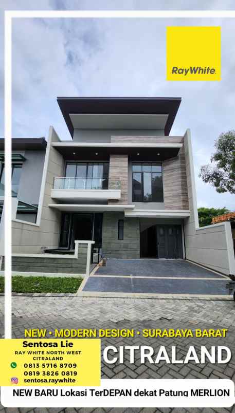 dijual rumah jalan citraland utamq
