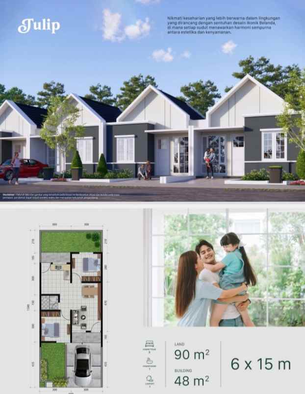 dijual rumah jalan pancasila batang