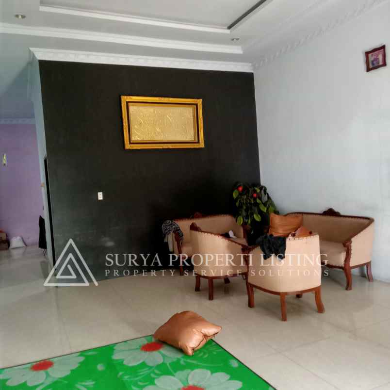 dijual rumah jalan platina iv medan deli