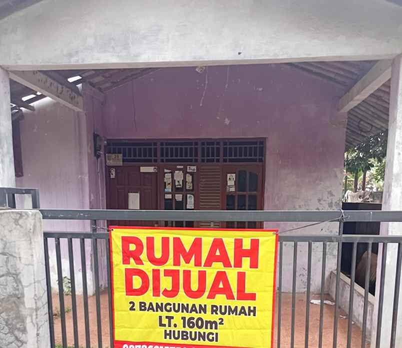 dijual rumah jl kalimulya cilodong depok