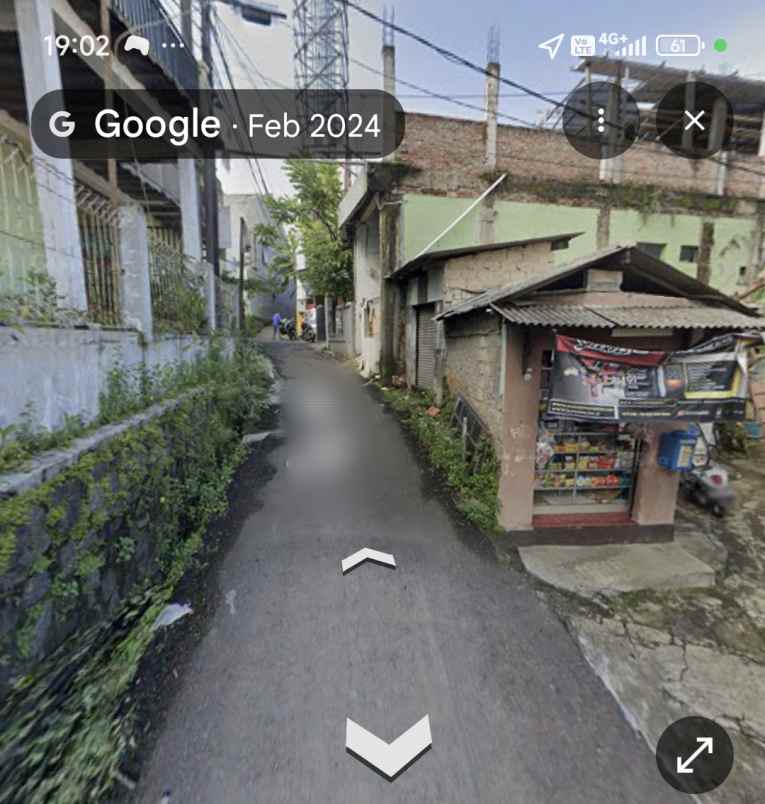 dijual rumah jl karet