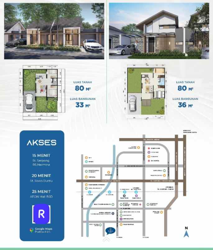 dijual rumah jl pendidikan gunung