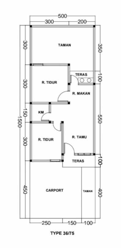dijual rumah kalisuren