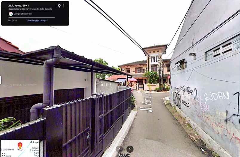 dijual rumah kebon jeruk jakbar