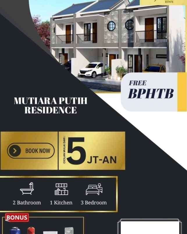 dijual rumah kelapa dua cimanggis depok