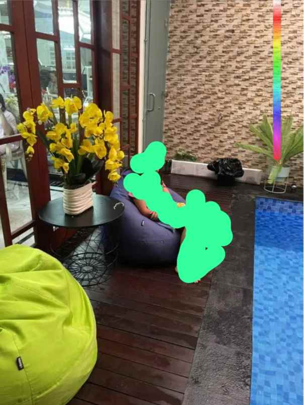 dijual rumah komplek perumahan permata